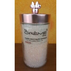 The Crème Shop Magic Melt Bath Crystals Coconut Rose Disney Minnie Mouse 37oz